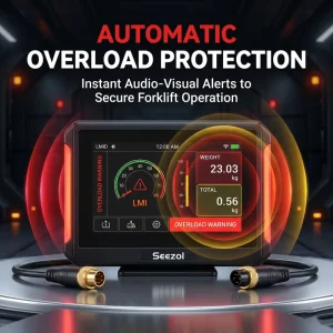 SZ-EW02 Real-Time Overload Protection Forklift Industrial Safety Monitoring Device 12-36V Plastic