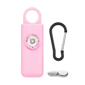 Safe Sound Personal Alarm 130 DB Siren Emergency Security Alarm Keychain With LED Light Personal Sound Safety Siren For Women