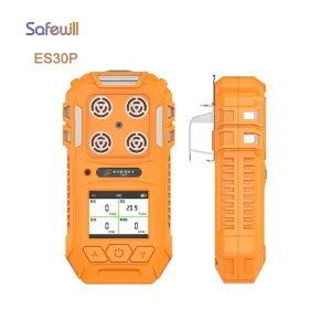 Safewill Best Seller Portable 4 in 1 Gas Detector With IP65 Protection High Accuracy For Flammable Gas CO O2 H2S Measurement