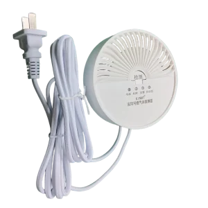 Safewill JT XH100Q Household Combustible Gas Detector with Sound Light Text Message Alarm ABS Plastic 6 Month Warranty