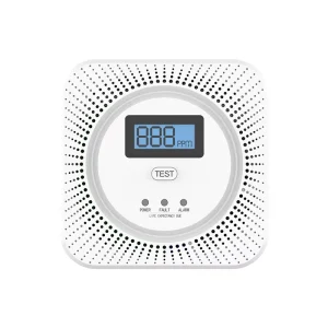 Safewill OEM LPG Gas Leakage Monitor Alarm CH4 And CO Tuya Smart Gas Detector Wifi Home