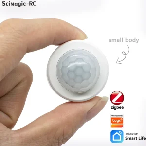 Scimagic 3063 Zigbee Human Motion Sensor Smart Home PIR Motion Sensor Detector Security Smart Life Works With Alexa Google Home