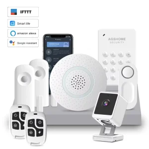 Security Anti Intrusion WiFi Smart IP TCP Home Automation Siren Alarm with Smart Host App