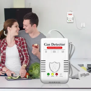 Semiconductor Sensor Combustible Gas Leak Detector with Audio-Visual Alarm