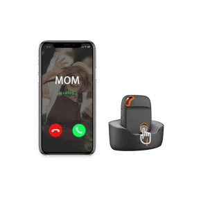 Seniors Telecommunication Solutions Emergency SOS Calling Help Alarm Small GPS Tracking Device with Two way Call