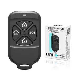 Simple 433Mhz Wireless New Design Remote Control Keyfob Controller For Home Security Alarm Panel System HY-11A