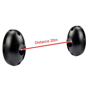 Single-Beam Motion Sensor Security Alarm System, ABS, IP65 Waterproof, 10-20m Detection Range for Automatic Door Intrusion