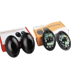 Single Infrared Beam Sensor 10-20m Range Photoelectric Infrared Detector
