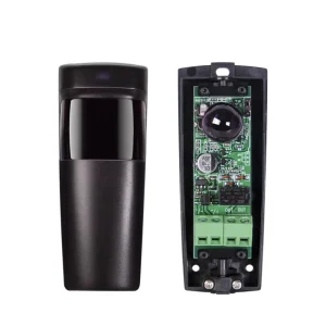Single Infrared Beam Sensor with Built-In Battery for Alarm Systems