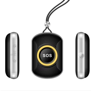 Small Lightweight 4G Emergency Personal Alarm with Elderly SOS Call System