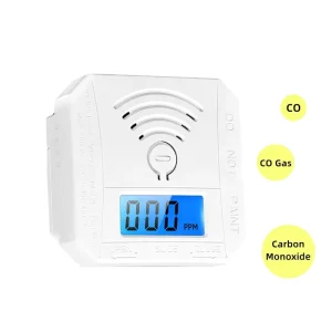 Small Portable Carbon Monoxide Detector and Mini Alarm for Home and Travel