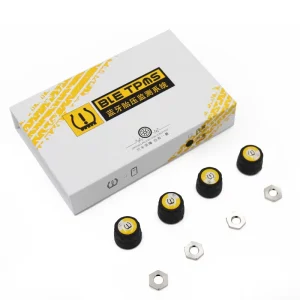 Smart Alarm Vehicle TPMS for Four Wireless Water Proof Sensors Tire Pressure Monitoring System 4.0 External