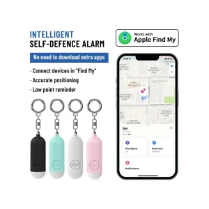 Smart Anti Lost Key Finder Child Tracker Tag Mini GPS Alarm LED FindMy Compatible Alarm Locator