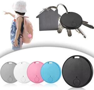 Smart Bluetooth GPS Tracker for Child & Pet Plastic & Metal IP67 Waterproof SOS Alarm Anti Lost Locator