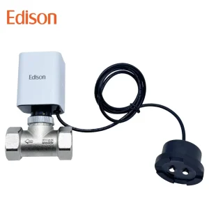 Smart Brass Motorized Ball Valve Leak Proof Detection System with Electric Stop Auto Shut Off Water Leak Sensor Compatible