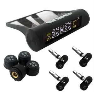Smart Car TPMS Tire Pressure Monitoring System with Digital LCD Display