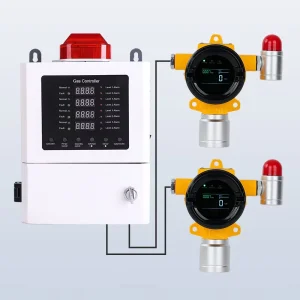 Smart Gas Sensor Alarm Monitor LEL LPG Combustible Oxygen Toxic VOC CH4 CO Cl2 H2S Fixed Gas Detector