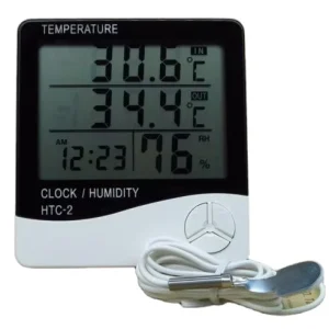 Smart High Accuracy Thermo Hygrometer with Alarm Function Warehouse Laboratory Use Data Logging Factory Direct Sale