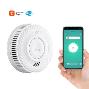 Wifi Cigarette Smoke Detector Smart Smoke Detector Alarm Fire Alarm Sensor Home Security Protection