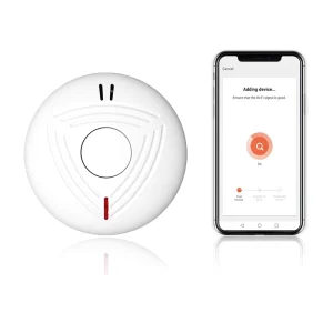 Smart Home Hotel Smoke Detector With 10-Year Lithium Battery Sealed Smoke Alarm for Industrial Fire Protection