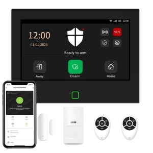 Smart Home Security Tuya 4G GSM WiFi Security Alarm System App Control Wired Wireless Home Burglar Alarm System
