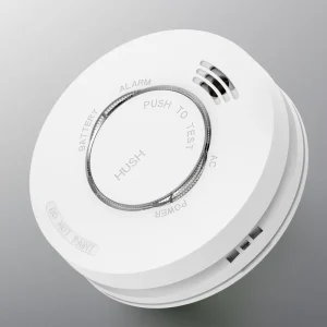 Smart Interconnected Cigarette Smoke Detector WiFi 230V GSM Smoke Alarm for Hotel