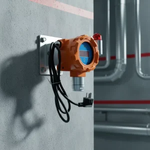Smart IoT Real Time Monitoring High Accuracy Aluminum Alloy AC Powered Gas Leak Alarm Industrial Commercial Gas Analyzers