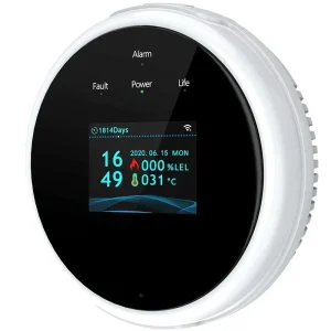 Smart LPG Gas Leak Detector with WiFi Wireless Connectivity