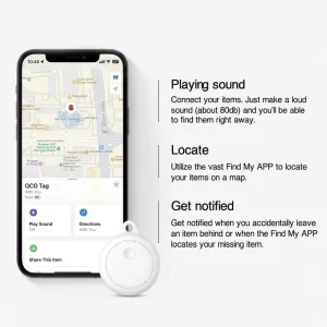 Smart Left-Behind Alert Tracker for Elderly Child Dog Instant Notification Android for Anti-Lost Plastic Positioning