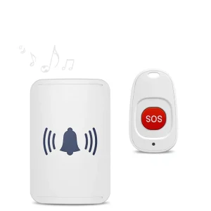 Smart Life App Instant SOS Alert Notification for Elderly Emergency Calling WiFi Wireless Doorbell