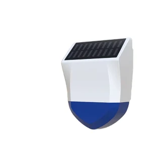 Smart Outdoor Sound and Light Alarm Solar-powered Sound Light Alarm Rain-proof and Sunscreen-proof