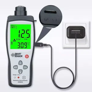 Smart Sensor AR8500 Digital Ammonia Gas Detector
