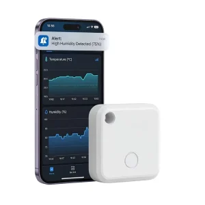 Smart Thermo-Hygrometer App Remote Pressure Monitor IP68 Waterproof Temperature Hygrometer
