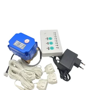 Smart Water Leak Detection System with Valve and Leak Sensor