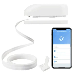 Smart Water Leak Detector Alarm Kit with Battery Power