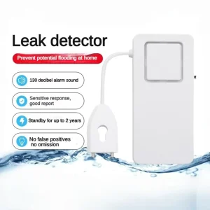 Smart Water Level Sensor Alarm 130dB Overflow Protection Wireless Leak Detector for Home Automation