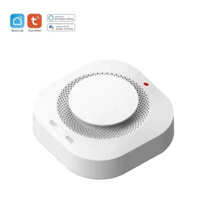 Smart Wi-Fi Fire Smoke Detector Sensor for Home Alarm Systems