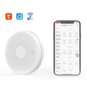 Smart WiFi Fire Smoke and Carbon Monoxide Detector Alarm 2-in-1 Home Security System