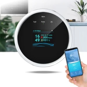 Smart WiFi Household LPG/Methane Gas Leak Detector Alarm System