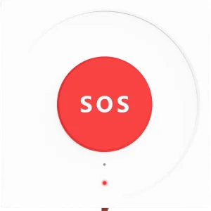 Smart WiFi Mini SOS Emergency Button Personal Alarm with Type C Connector