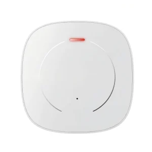 Smart WiFi Smoke Alarm with Temperature and Humidity Detection, 360° Coverage, Wall or Ceiling Mount