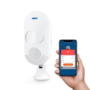 Smart WiFi Wall-Mounted PIR Security Alarm with Sound and Flash PST-CT20W