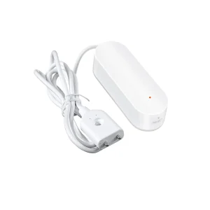 Smart WiFi Water Leak Sensor Flood Leakage Level Overflow Detector Alarm with App Remote Control 20-30m Detection Range