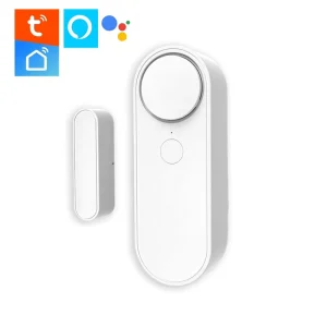 Smart WiFi Window and Door Alarm Sensor Google Assistant Wireless Magnetic Contact Sensor