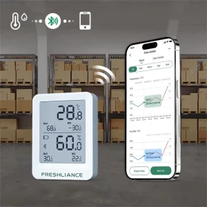 Smart Wireless Temperature and Humidity Sensor Data Logger