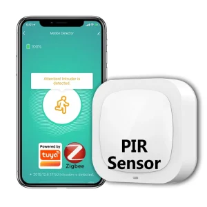 Smart Wireless Zigbee 3.0 PIR Motion Detector Sensor Light for Indoor Security Alarm