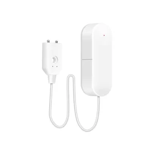 Smart Z-Wave 800 Water Leak Sensor and Floor Leakage Alarm Detector with Long Range