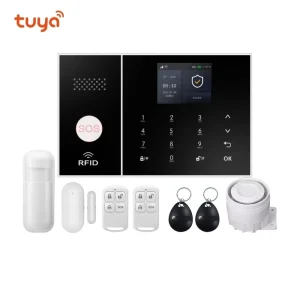 SmartLife App Control 433MHz Wireless Alarm Pour Maison GSM 4G WiFi Smart Wired Home Burglary Alarm System