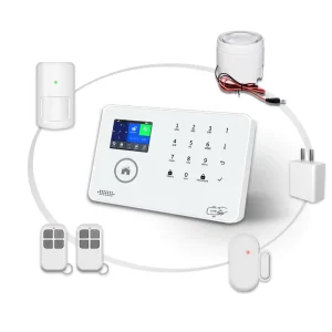 Smartphone Control WiFi 4G Wireless Portable Home Security Alarm System IP Camera Motion Sensor Alarm