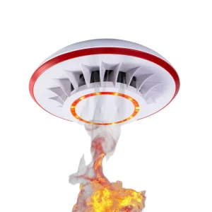 Smoke Alarm with 3 Detection Modes for Home Office Security